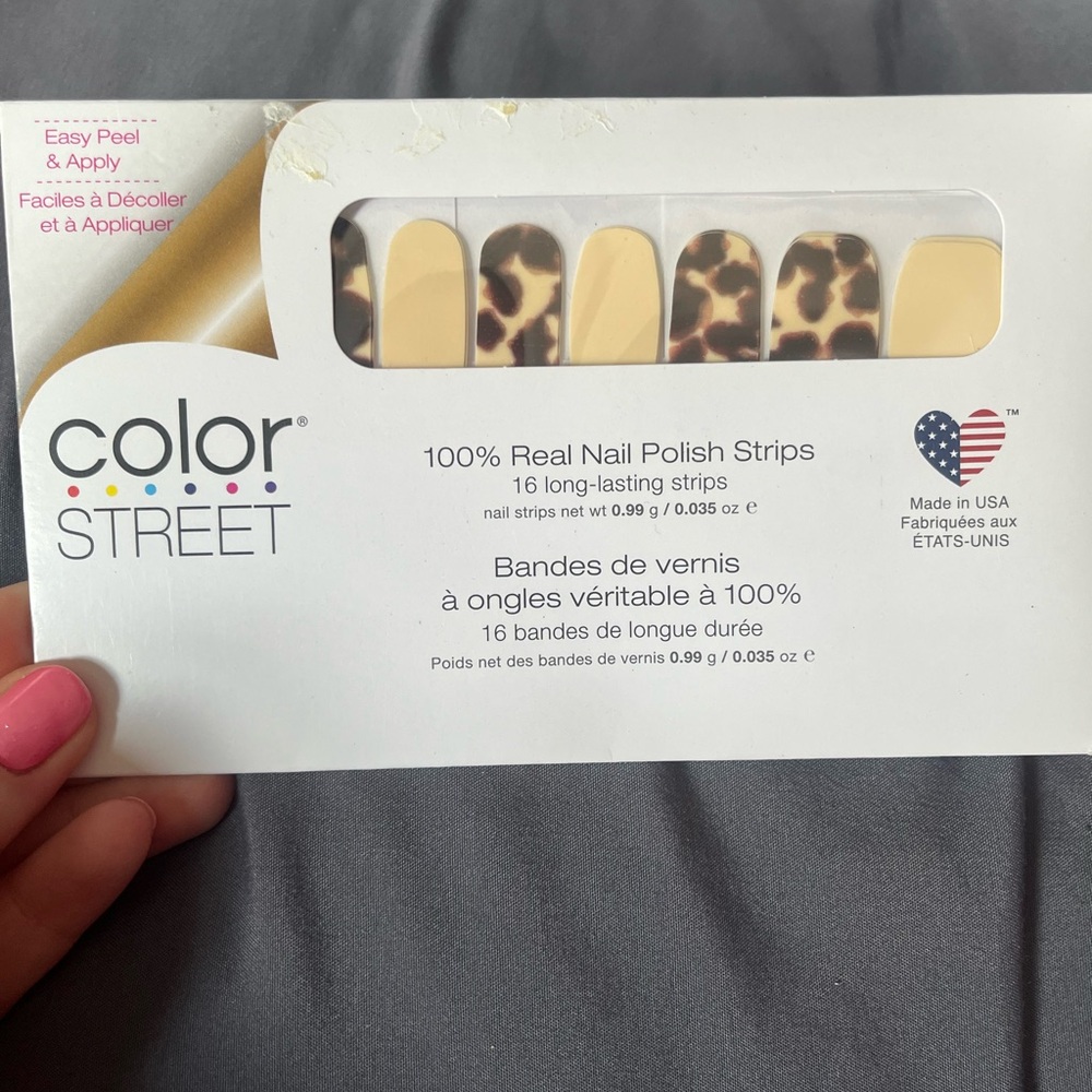 Color Street Wild Leopard Nail Strips
